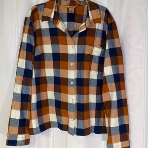 Duluth Trading Company flannel shirt